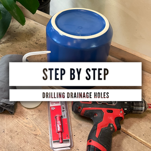 Step by Step: Drilling Drainage Holes
