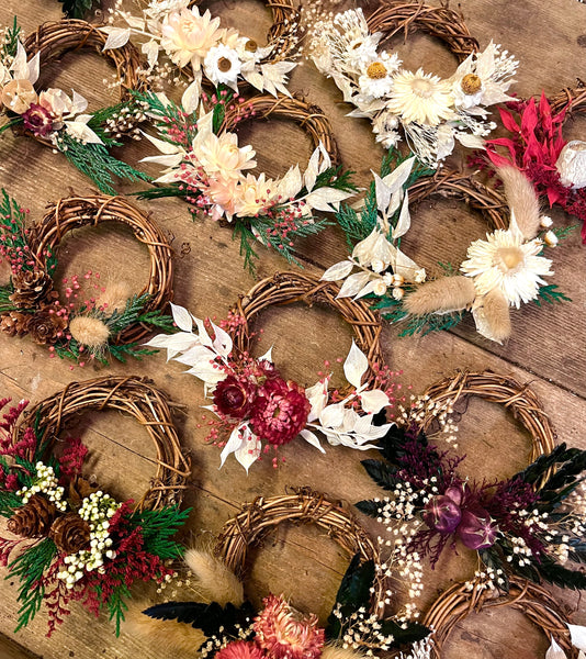 DIY Dried Floral Wreath Kit