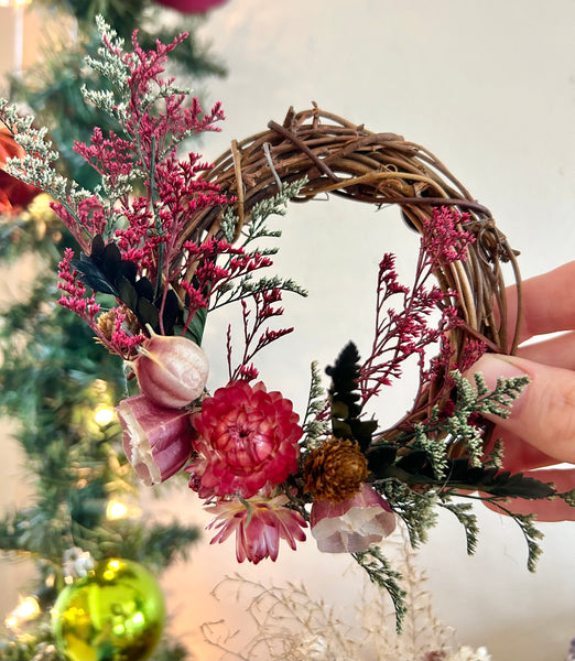 DIY Dried Floral Wreath Kit