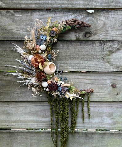 Woodlands Dried Floral Wreath