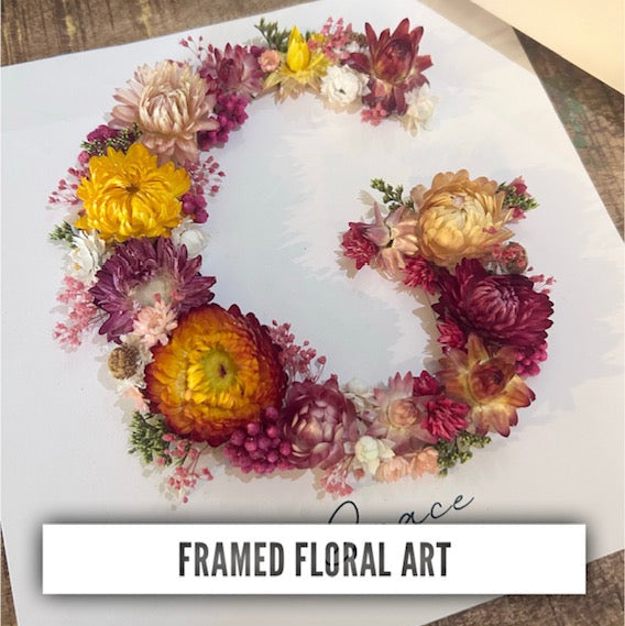 Framed Floral Art 08/06/26