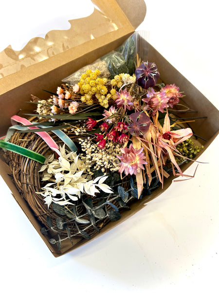 DIY Dried Floral Wreath Kit