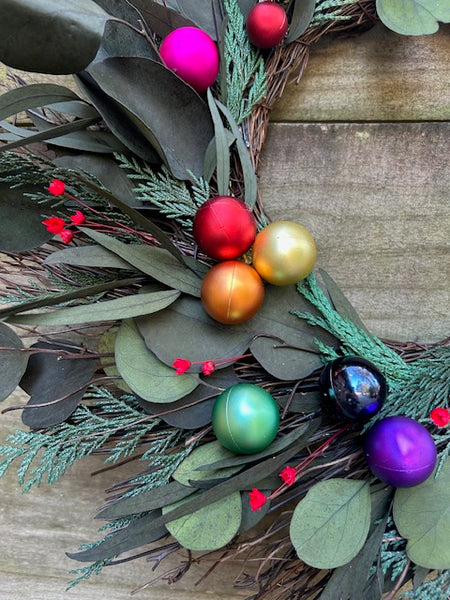 Holiday Bauble Wreath Workshop 11/20