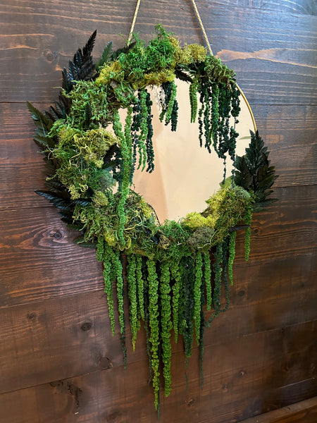 Moss Mirror & Mimosas Workshop 9/7/25