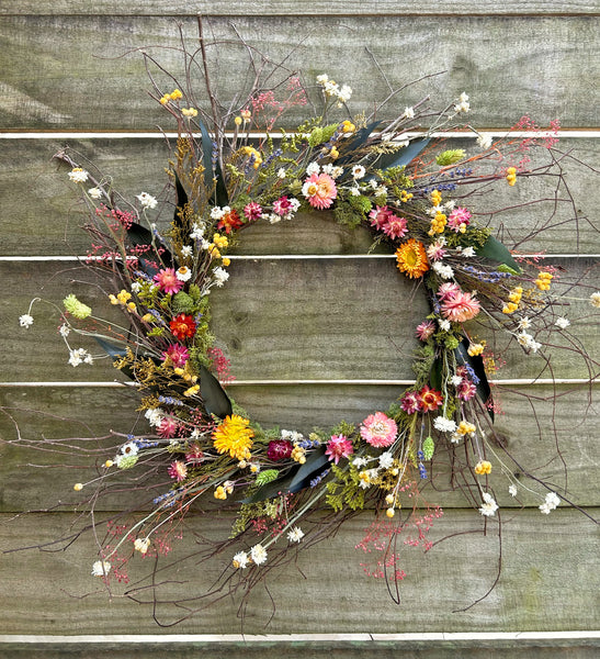 Boho Wispy Wreath