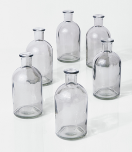 Smoked Glass Bud Vase