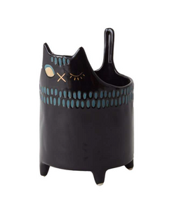 Black Cat Pot