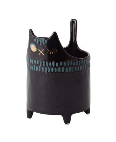 Black Cat Pot