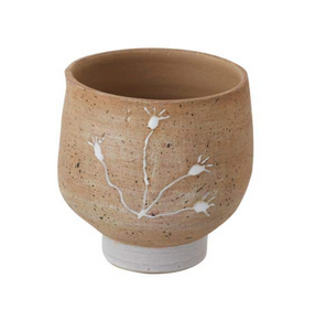 Umbel Footed Natural Pot