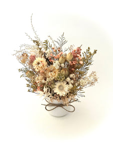 Southern Peach Dried Floral Arrangement