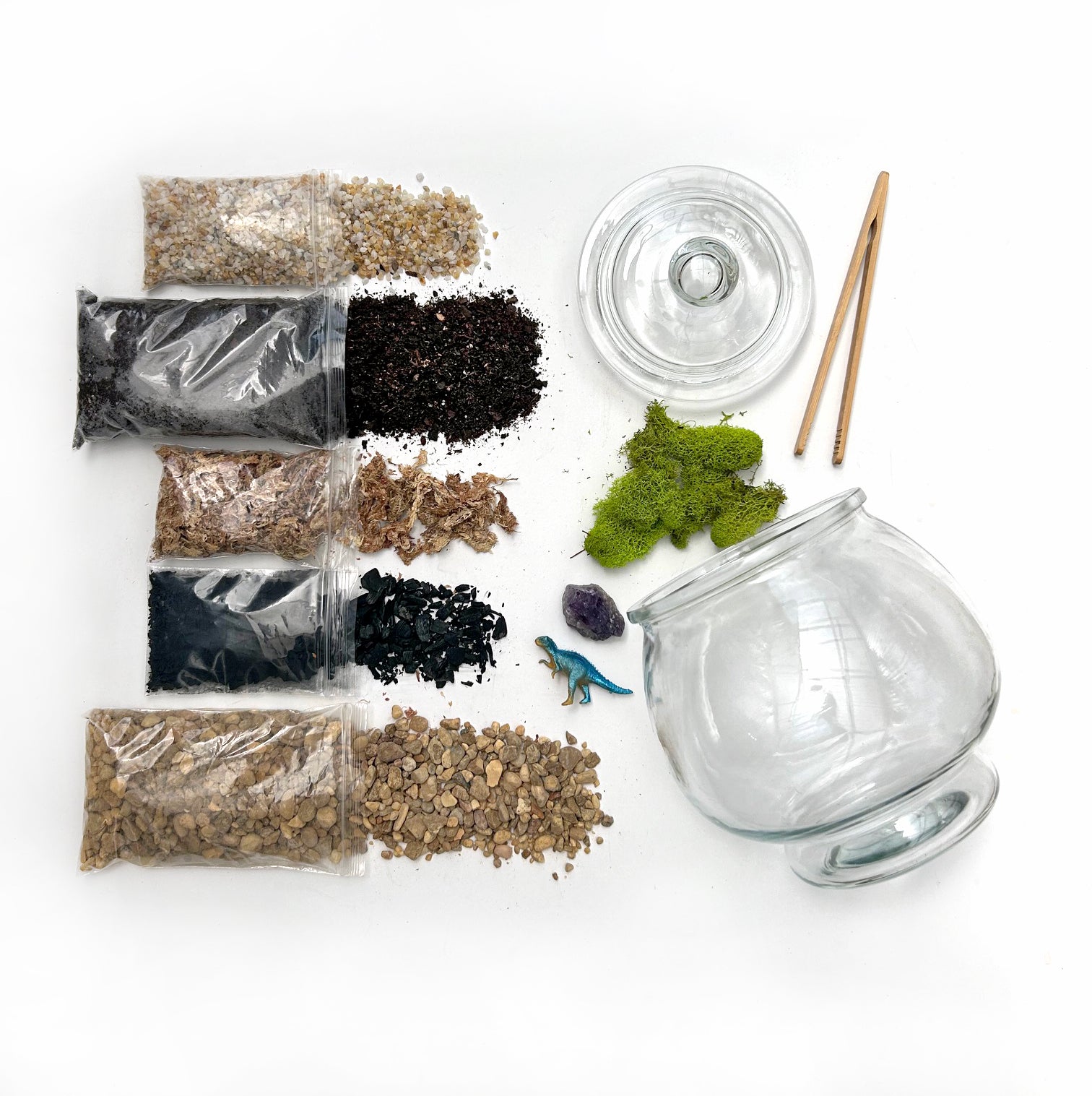 plant terrarium kits for sale DIY Terrarium Kit – Build a Beautiful Self-Sustaining Garden – Baton Rouge Succulent Co