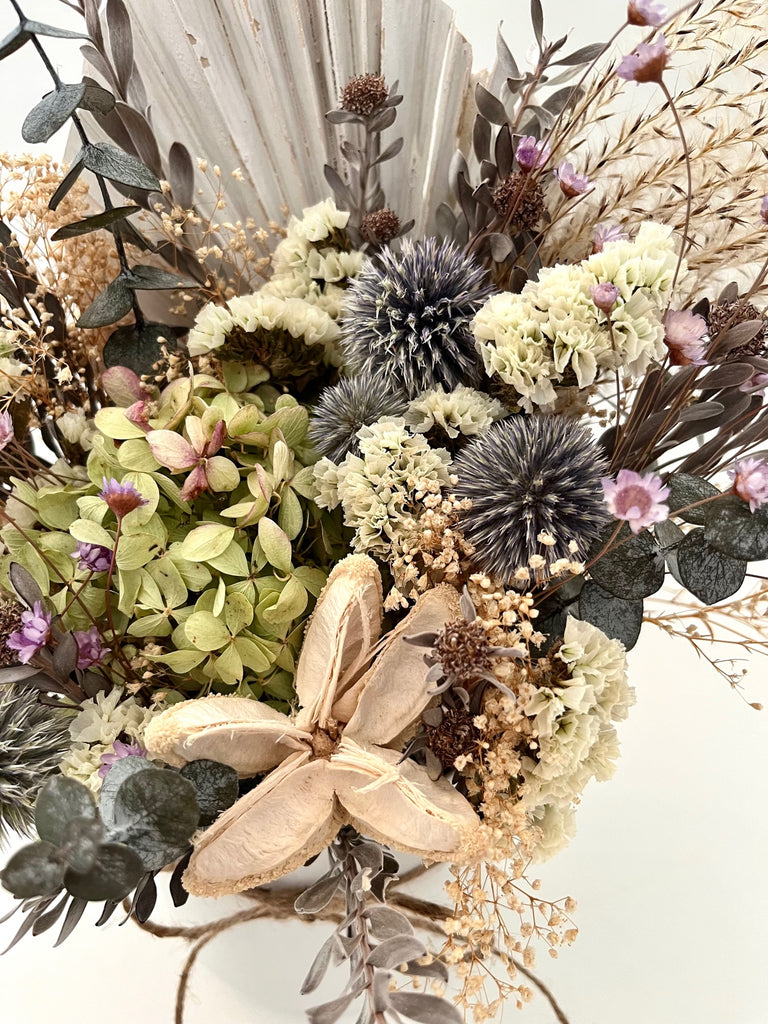 Southern Peach Dried Floral Arrangement – Baton Rouge Succulent Co