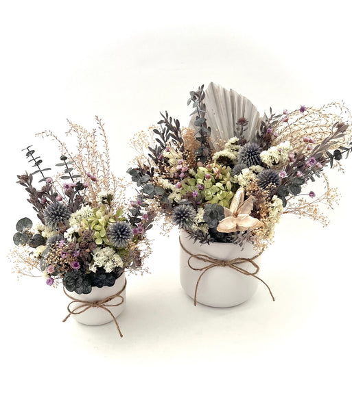 Violet Hour Dried Floral Arrangement