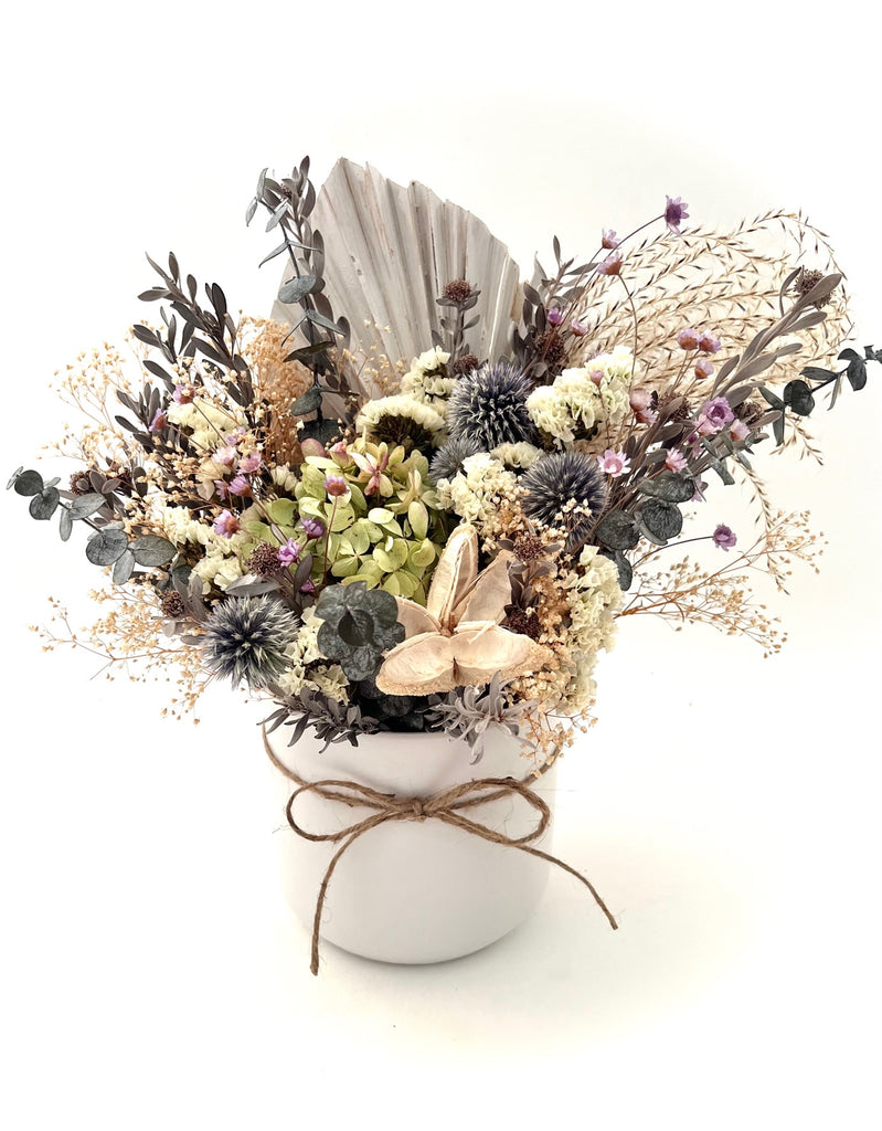 Southern Peach Dried Floral Arrangement – Baton Rouge Succulent Co