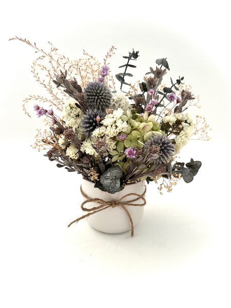 Violet Hour Dried Floral Arrangement