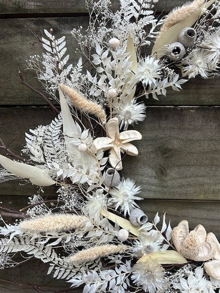 Winter White Wreath Workshop 12/4