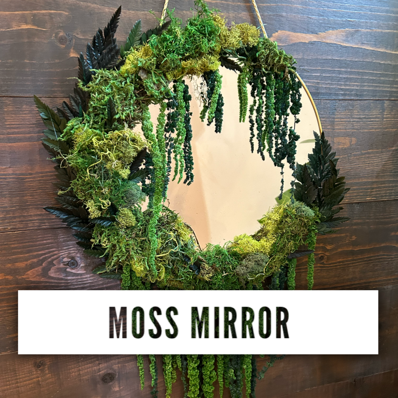Moss Mirror & Mimosas Workshop 9/7/25