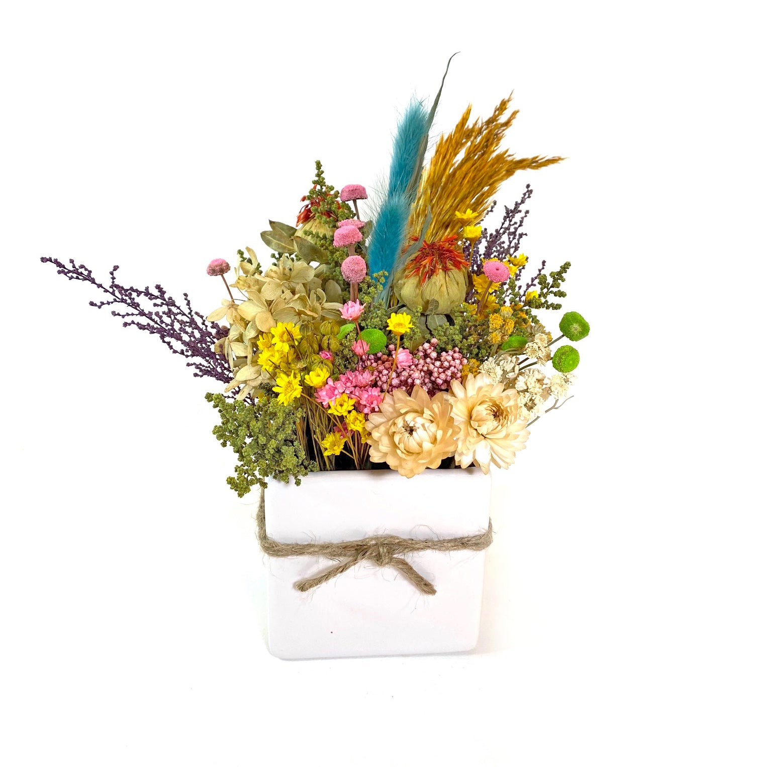 Color Pop Dry Floral Arrangement