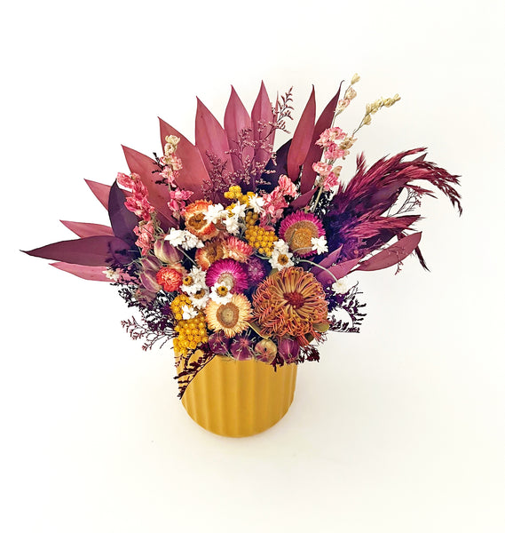 Sunset Dried Floral Arrangement