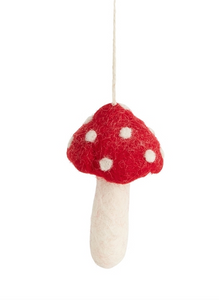 Fungi Dot Cap Ornament