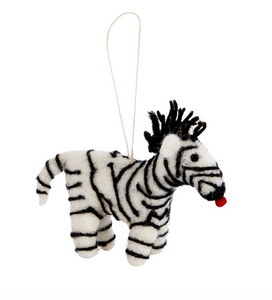 Zebra Ornament
