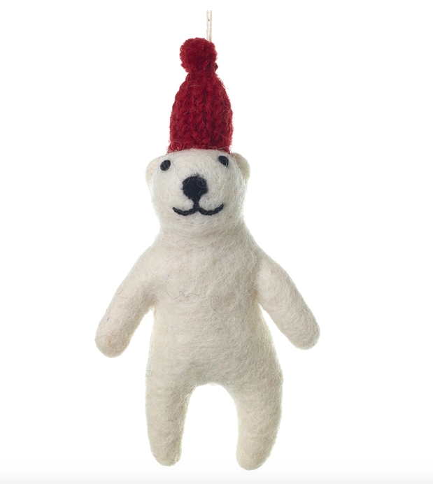 Polar Bear Ornament