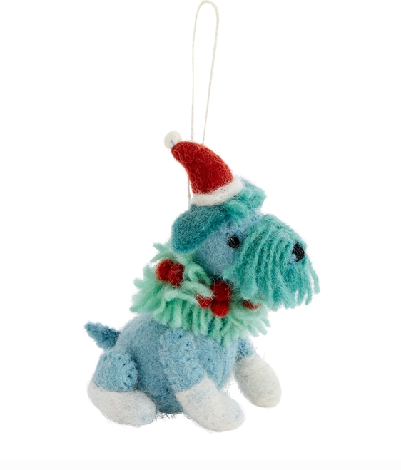 Schnauzer Dog Ornament