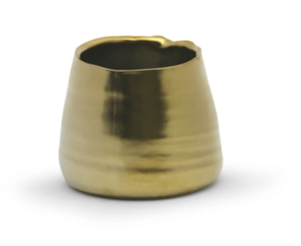 Gold Tegan Pot