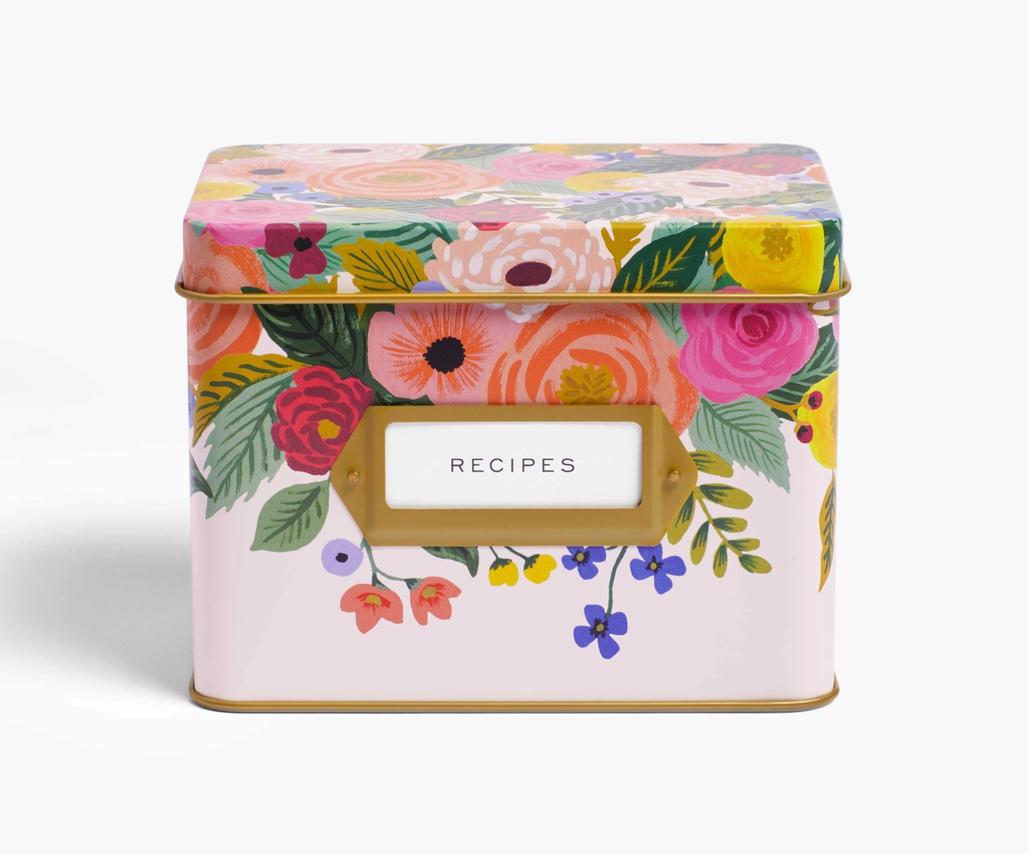Tin Recipe Box