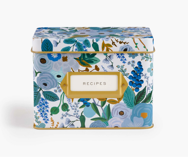 Tin Recipe Box