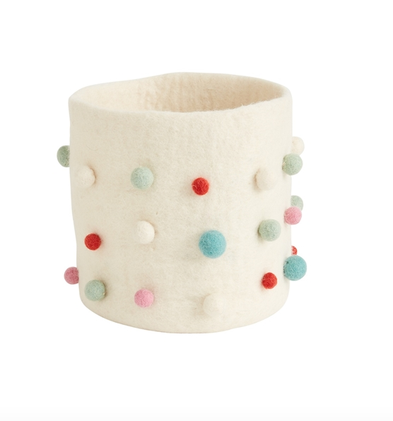 Felt Pom Pot Cover